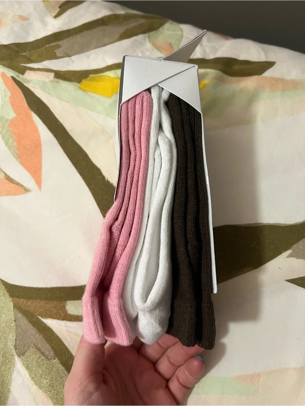 lululemon Daily Essentials Ribbed Crew Socks - 3 Pack